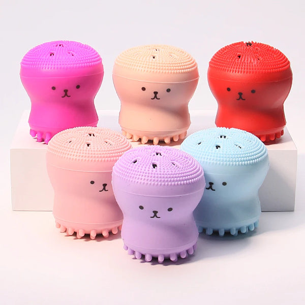 Octopus Bubble Facial Cleansing Brush