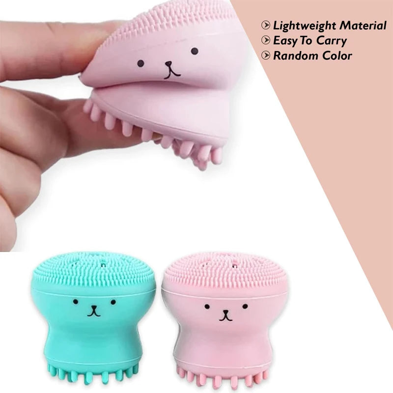 Octopus Bubble Facial Cleansing Brush